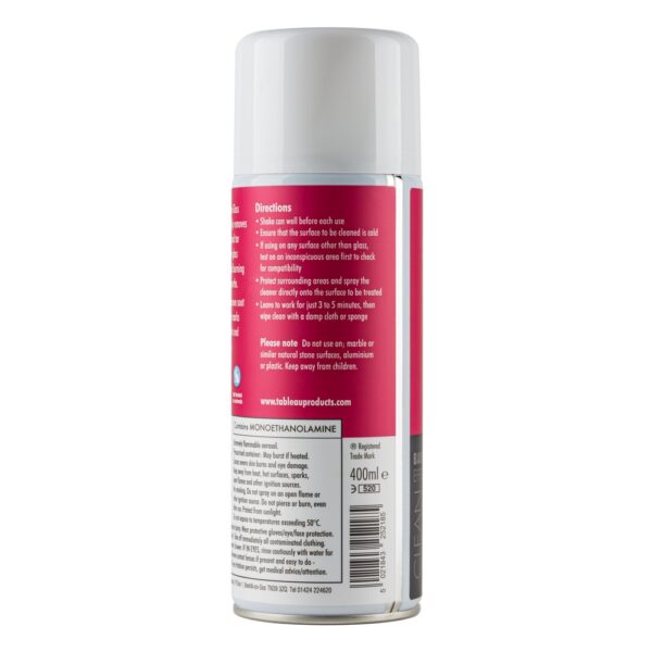 Aerosol Stove Glass Cleaner 400ml - Image 2