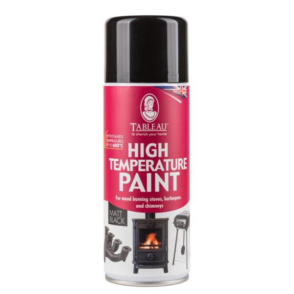 High Temperature Black Paint 400ml