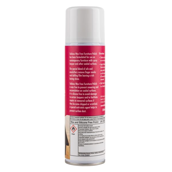 Wax Free Furniture Polish 250ml - Image 3