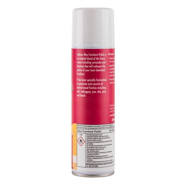 Wax Polish Aerosol 250ml - Image 2
