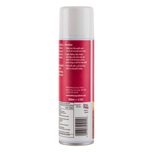 Wax Polish Aerosol 250ml - Image 3