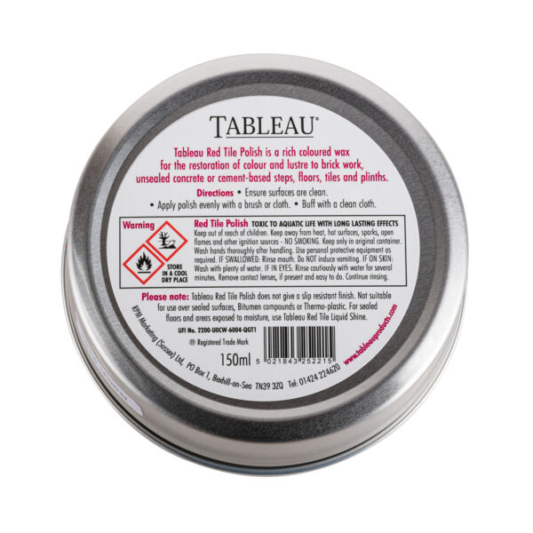 Red Tile Polish 150ml - Image 3